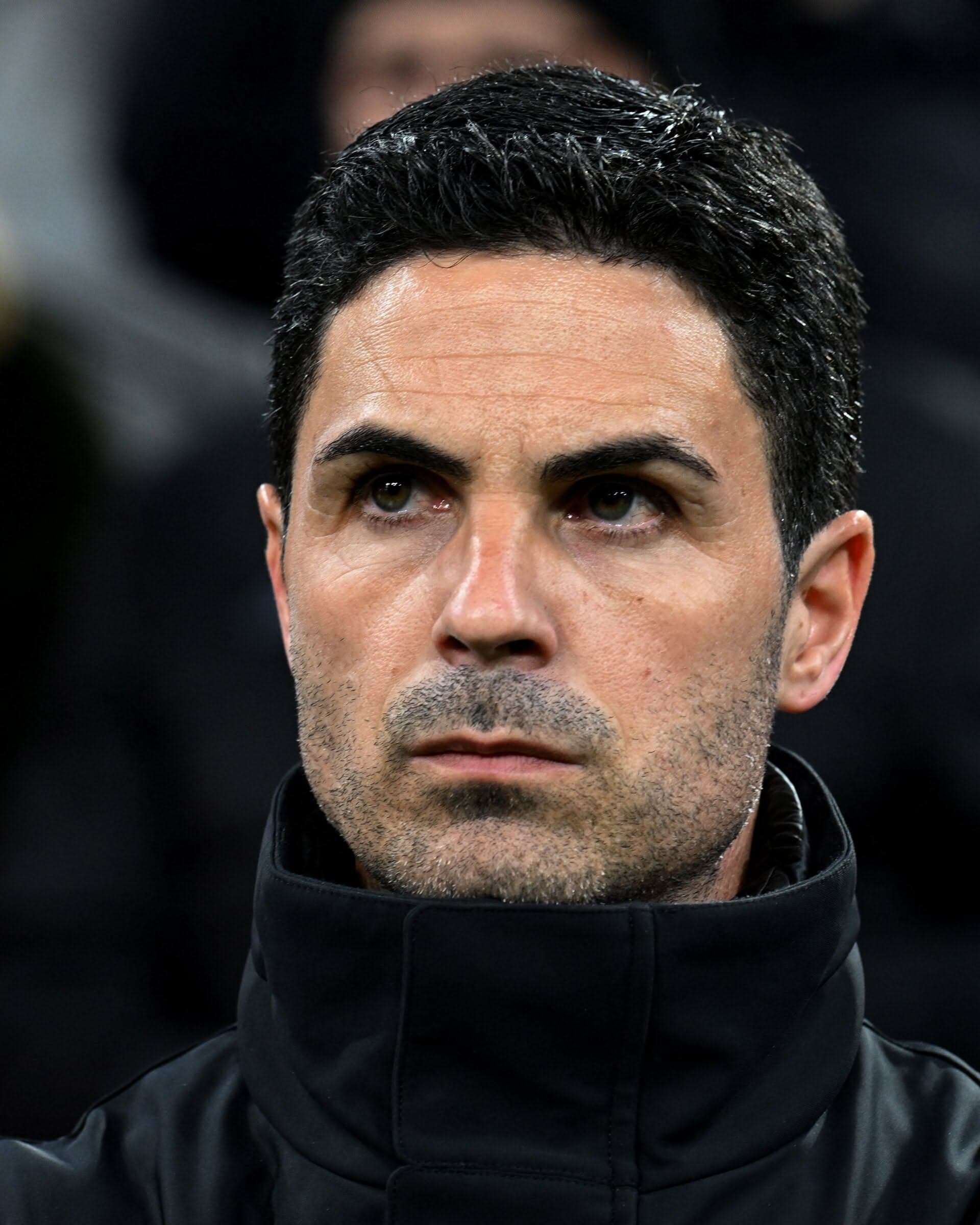 Arsenal manager Mikel Arteta with the Premier League trophy